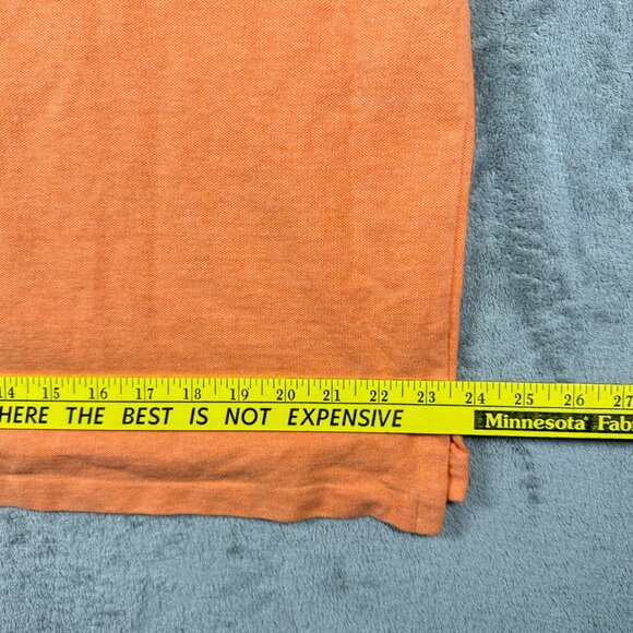 Polo Ralph Lauren Classic Fit Polo Shirt Men’s XL Orange Blue Pony - Picture 10 of 12